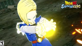 DRAGON BALL: Sparking! Zero- NEW OFFICIAL ANDROID 18 GAMEPLAY & CHARACTER REVEAL UPDATES!