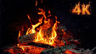 ASMR Crackling Fireplace🔥Fireplace 4K for TV 🔥Relaxing Fireplace Ambience with Burning Fire Sounds