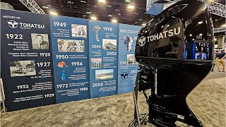 Complete TOHATSU Booth Tour 2024 Miami Boat Show