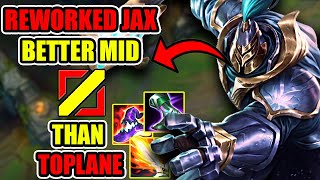 Why Reworked AP Jax mid is Better than Bruiser Jax Toplane !! ( ACTUALLY BROKEN CHAMP IN S13 ! lol )