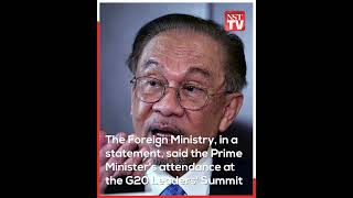 PM Anwar to undertake working visit to Brazil for G20 Summit