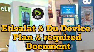 Etisalat Mobile Installment Plan & Etisalat Mobile Installment Plan– Requirements & Details