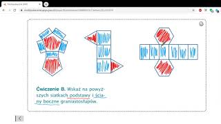 Siatki graniastosłupów prostych - część 2, klasa 5