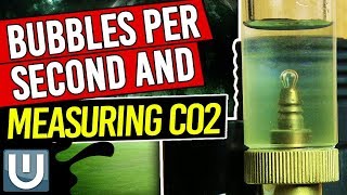 Bubbles per Second - Aquarium Co2  and Measuring Levels