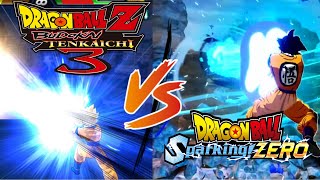 Comparación Épica: Dragon Ball Sparking! Zero vs Budokai Tenkaichi 3 All Skills & Ultimate Attacks