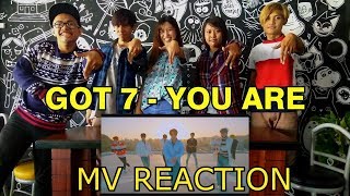 GOT7 - YOU ARE MV REACTION FANBOYS VER | 7 FOR 7