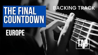 ( Backing track) The Final Countdown - Europe | EASY Fingerstyle Guitar Tutorial TAB