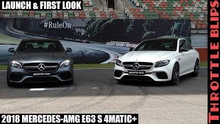 Mercedes-AMG E63 S 4Matic India Launch I First Look I Hot Lap