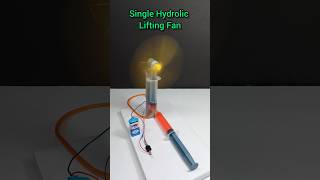 Single Hydrolic Lifting Fan • DC Motor Fan | #shorts #tech #dcmotor #invention #motor