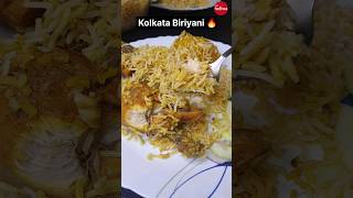 Kolkata Biriyani 😋👌🔥 #biriyanilovers #viral #food