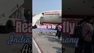 India to Germany | musafir jane wale | delhi to Frankfurt | flight to Germany #viralreel #youtube