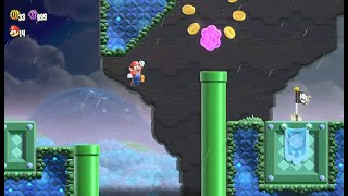 Super Mario Bros Wonder - Badge Challenge: Boosting Spin Jump 1 - 100 % Walkthrough