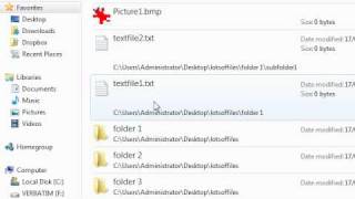 DuncsWeb Q: Move Multiple Files In Folders/Subfolders To A Single Folder?