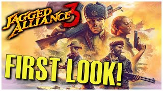 Jagged Alliance 3 First Look - Turn-based Tactical Combat - Dynamic Campaign | PC Strategy Game