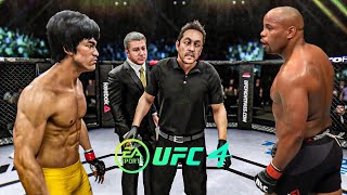 Bruce Lee vs Anthony Johnson - EA Sports UFC 4 - Bruce Lee Fight Club 🔥🐲