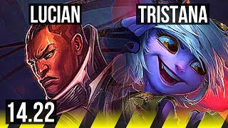 LUCIAN & Nami vs TRISTANA & Thresh (ADC) | NA Master | 14.22