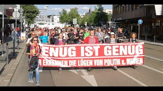 Pforzheim Aufzug 30.05.2022