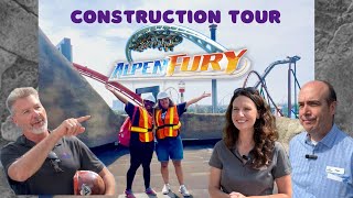 NEW Alpenfury ~ Construction Tour & Inside Scoop! Canada’s Wonderland)