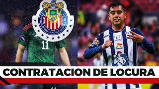 ESTALLA LA LOCURA EN LAS CHIVAS DEL GUADALAJARA POR LA CONTRATACION DE ESTE JUGADOR COMO REFUERZO