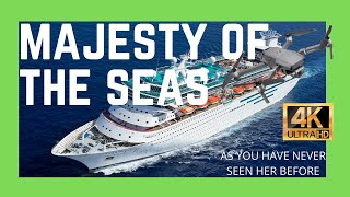 Unique aerial footage of MAJESTY OF THE SEAS