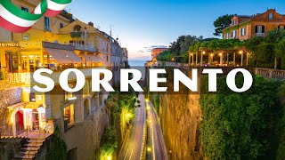 FLYING OVER SORRENTO, ITALY 4K - Relaxing Music Along With Beautiful Nature Videos - 4K Video HD