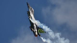 RIAT 2023 BELGIAN F16 DREAM VIPER , EXCELLENT DISPLAY! 🇧🇪 🇬🇧