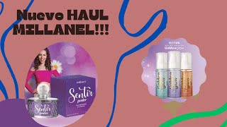 Haul Millanel - Crema Vainilla - Body Splash Golden Glow - Perfume Sentir Poder - Brillo Colors