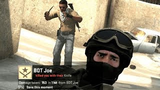 CSGO - Best of BOTs ( Insane MLG Plays, Trickshots, Funny Moments)