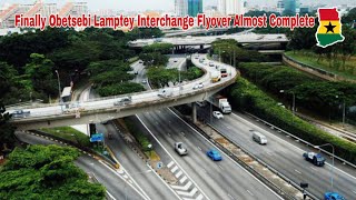 Finally!! Ghana's $135m Obetsebi Lamptey Interchange Flyover Almost Complete