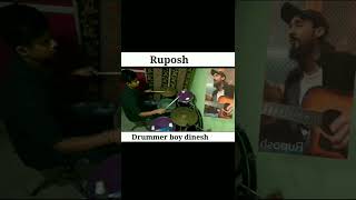 Ruposh | OST ||Drum Cover | wajhi farooki songs ruposh |haroon kadwani  #shorts