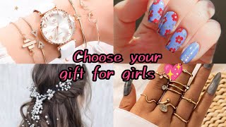 choose your gift for girls ✨💖|choose gift 🎁 box|choose to challenge|gift box choosing challenge