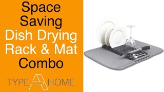 Udry Drying Rack & Mat Combo Review | Umbra | Type A Home