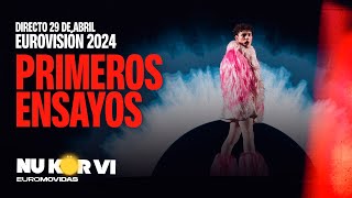 Primeros ENSAYOS de Eurovisión 2024 + la entrevista a MARTIN ÖSTERDAHL | 29A | Nu kör vi Euromovidas