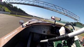 Alex Buncombe 2013 AvD Oldtimer Grand Prix (Fangio C-type)