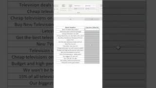 Use conditional formatting and the LEN function to easily check character lengths in Excel