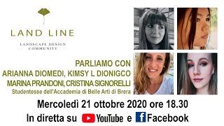 PARLIAMO DI PAESAGGIO CON ARIANNA DIOMEDI, KIMSY L DIONIGCO, MARINA PRANDONI, CRISTINA SIGNORELLI