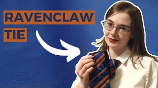 Making a Ravenclaw Tie