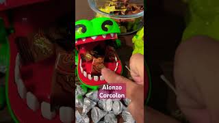 Angry Crocodile sweets overload teeth gaming #shorts #shortsfeed #youtubeshorts #viral #asmr #wow