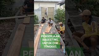 PENGERJAA BAGESTING UNTUK COR TONGKAT JEBATAN