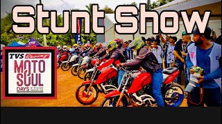 Tvs Moto Soul 2019 | Live Stunt Show | Stunt Competition | Goa - India