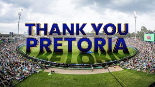 Thank You Pretoria | Pretoria Capitals | SA20