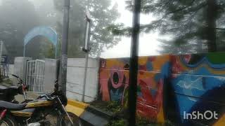 Kohsar University Murree/beautiful cloudy weather /Jhika Gali Murree