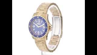 Invicta 89051 006 Dial Azul Profundo Enchapado Oro 18k