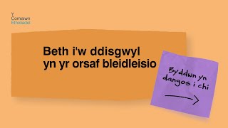 Canllaw cyflym i bleidleisio: Beth i'w ddisgwyl yn yr orsaf bleidleisio