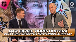 Jack Eichel ykköstähtenä | Kultainen kosketus Vegasin mestaruusjahdissa?