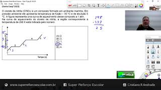 MABA CONCURSOS  -  SANTA CASA  -  2024  -  CURVA DE AQUECIMENTO  -  QUÍMICA  -  Com prof. Cristiano