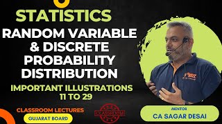 Random Variable & Probability Distribution - Important Illustration 11 to 29