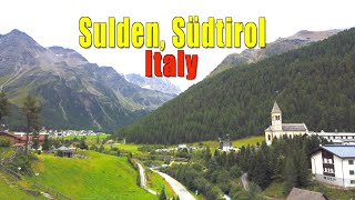 SULDEN - SÜDTIROL, ITALY - (2021) || BEAUTIFUL MOUNTAIN VILLAGE || EARLY MORNING WALK || 4K