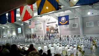 Navy Graduation from Boot Camp - Rear Admiral Arrives