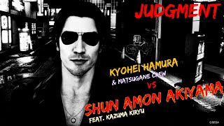 Shun "Amon" Akiyama Vs Hamura & Matsugane Family  | EX-HARD No Damage | Judgment MOD